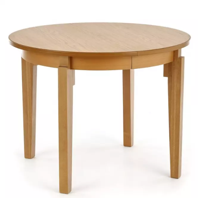 Rozkladací stôl Sorbus 100/200x100cm Mdf/Drevo – Dub Med
