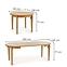 Rozkladací stôl Sorbus 100/200x100cm Mdf/Drevo – Dub Med,3