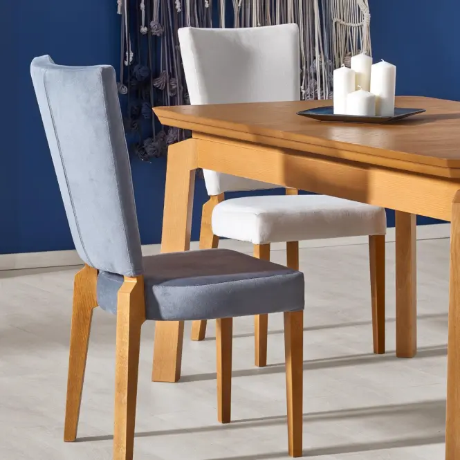 Rozkladací stôl Rois 160/250x90cm Mdf/Drevo – Dub Medový,11