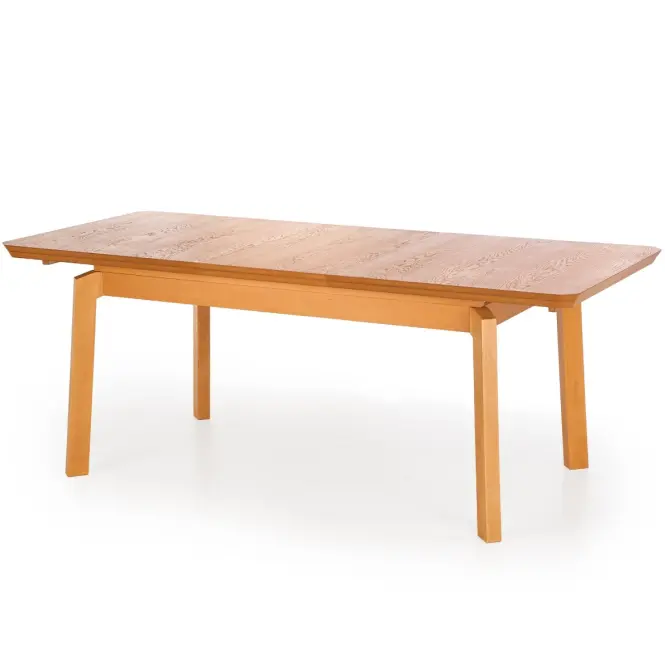 Rozkladací stôl Rois 160/250x90cm Mdf/Drevo – Dub Medový,4