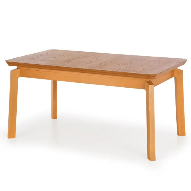 Rozkladací stôl Rois 160/250x90cm Mdf/Drevo – Dub Medový,5