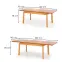 Rozkladací stôl Rois 160/250x90cm Mdf/Drevo – Dub Medový,8