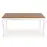 Rozkladací stôl Windsor 160/240x90cm doska/drevo – Tmavý Dub/Biely