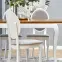 Rozkladací stôl Windsor 160/240x90cm doska/drevo – Tmavý Dub/Biely,13