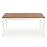 Rozkladací stôl Windsor 160/240x90cm Płyta/Drevo – Tmavé Dub/Biely