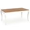 Rozkladací stôl Windsor 160/240x90cm Płyta/Drevo – Tmavé Dub/Biely,3
