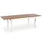 Rozkladací stôl Windsor 160/240x90cm Płyta/Drevo – Tmavé Dub/Biely,5