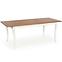 Rozkladací stôl Windsor 160/240x90cm Płyta/Drevo – Tmavé Dub/Biely,6