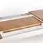 Rozkladací stôl Windsor 160/240x90cm Płyta/Drevo – Tmavé Dub/Biely,9