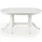 Rozkladací stôl Joseph 150/190x90cm Mdf/Drevo – Biely