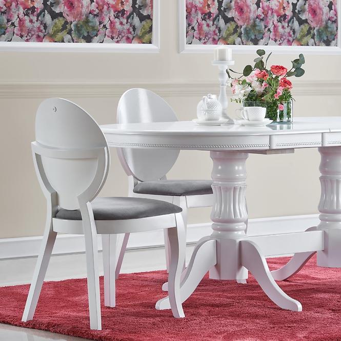 Rozkladací stôl Joseph 150/190x90cm Mdf/Drevo – Biely