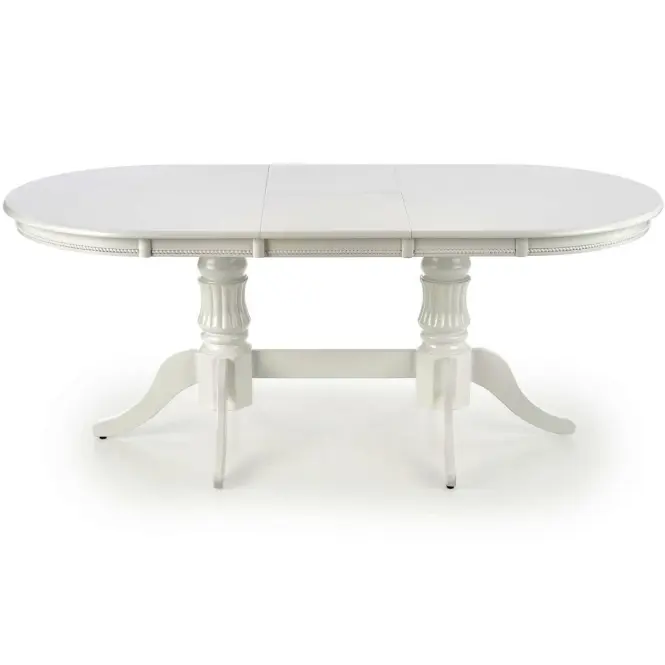 Rozkladací stôl Joseph 150/190x90cm Mdf/Drevo – Biely,2