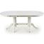 Rozkladací stôl Joseph 150/190x90cm Mdf/Drevo – Biely,2