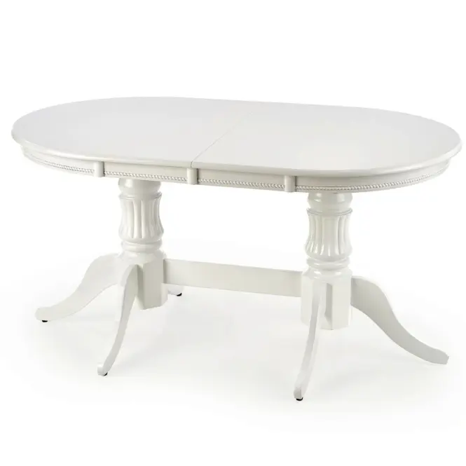 Rozkladací stôl Joseph 150/190x90cm Mdf/Drevo – Biely,4