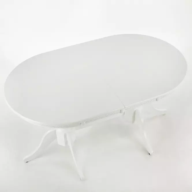 Rozkladací stôl Joseph 150/190x90cm Mdf/Drevo – Biely