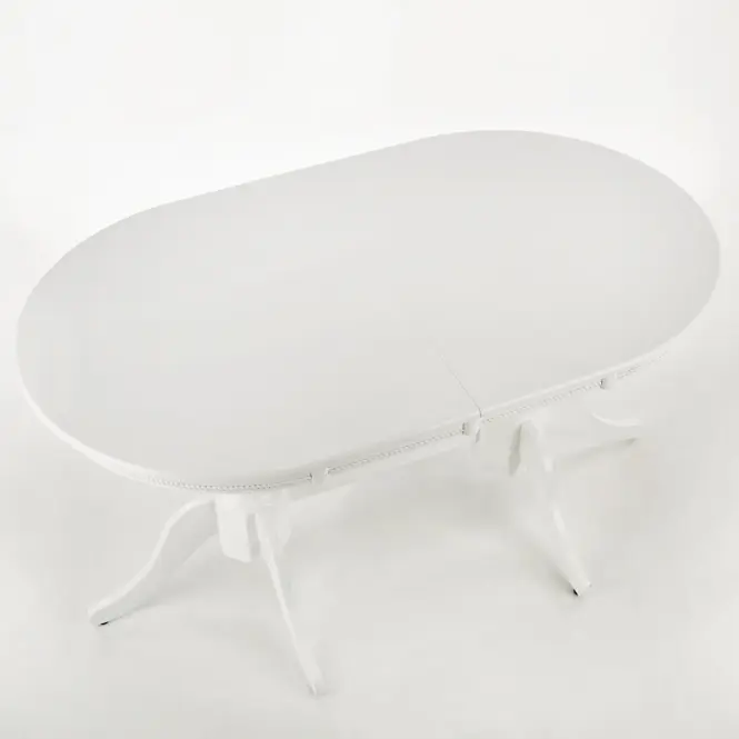 Rozkladací stôl Joseph 150/190x90cm Mdf/Drevo – Biely,6