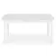 Rozkladací stôl Florian 141/219x80cm doska/MDF– Biely