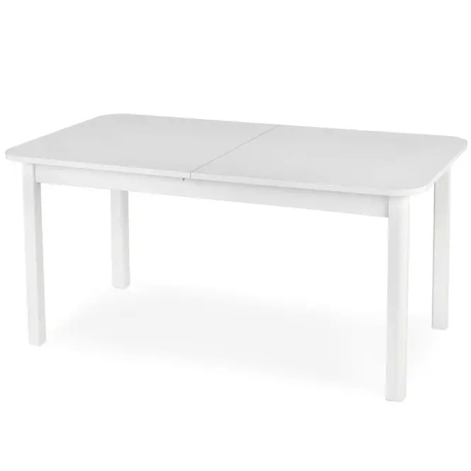 Rozkladací stôl Florian 141/219x80cm doska/MDF– Biely,2