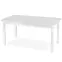 Rozkladací stôl Florian 141/219x80cm doska/MDF– Biely,2