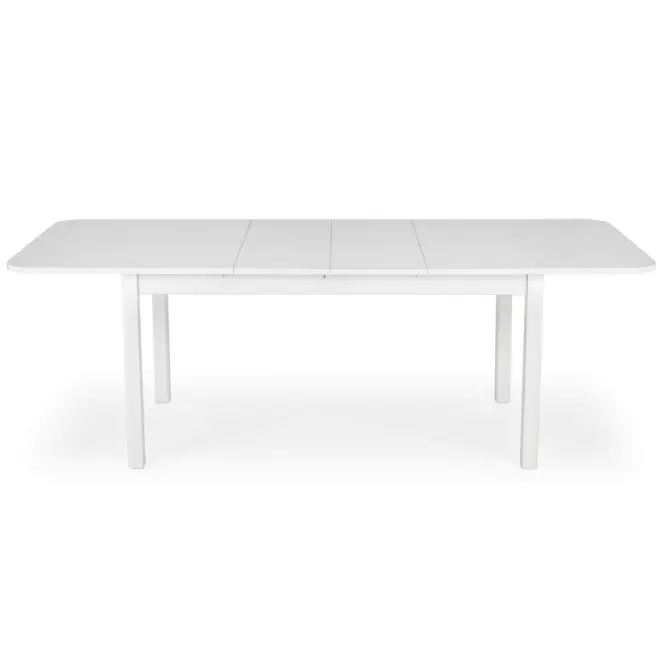 Rozkladací stôl Florian 141/219x80cm doska/MDF– Biely,3
