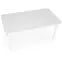 Rozkladací stôl Florian 141/219x80cm doska/MDF– Biely,6