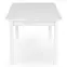 Rozkladací stôl Florian 141/219x80cm doska/MDF– Biely,7