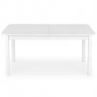 Rozkladací stôl Florian 141/219x80cm Płyta/Mdf – Biely