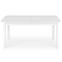Rozkladací stôl Florian 141/219x80cm Płyta/Mdf – Biely