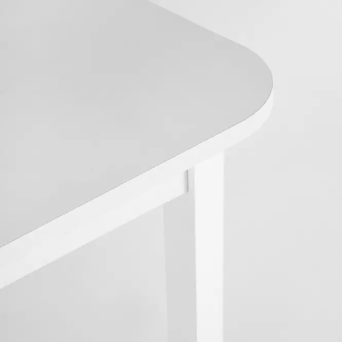 Rozkladací stôl Florian 141/219x80cm Płyta/Mdf – Biely