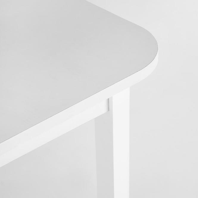 Rozkladací stôl Florian 141/219x80cm Płyta/Mdf – Biely
