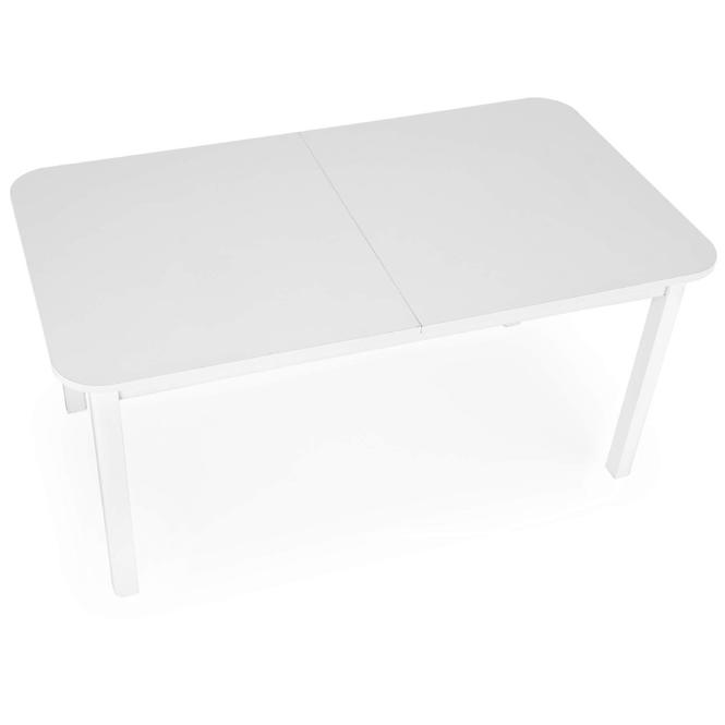 Rozkladací stôl Florian 141/219x80cm Płyta/Mdf – Biely