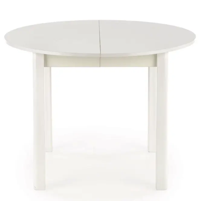 Rozkladací stôl Ringo 102/142x102cm doska/MDF – Biely