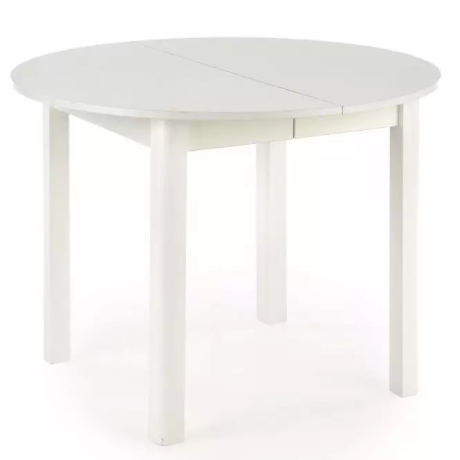 Rozkladací stôl Ringo 102/142x102cm Płyta/Mdf – Biely