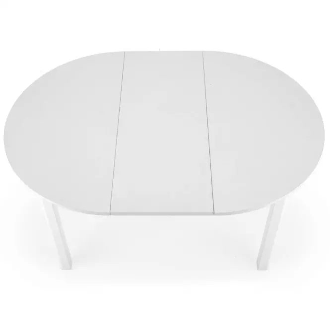 Rozkladací stôl Ringo 102/142x102cm Płyta/Mdf – Biely
