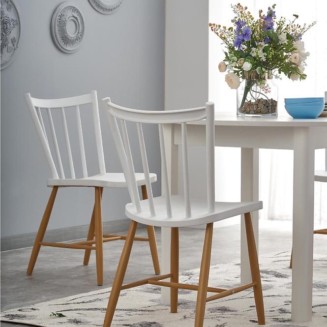 Rozkladací stôl Ringo 102/142x102cm Płyta/Mdf – Biely,9