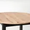 Rozkladací stôl Ringo 102/142x102cm Doska/MDF – Dub Artisan/Čierna,9