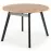 Rozkladací stôl Ruben 102/142x102cm doska/drevo – Dub Artisan/Čierna