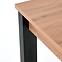 Rozkladací stôl Gino 100/135x60cm Dub Wotan/Čierna,10