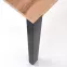 Rozkladací stôl Gino 100/135x60cm Dub Wotan/Čierna,11