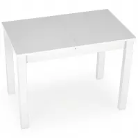Rozkladací stôl Gino 100/135x60cm Biely