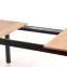 Rozkladací stôl Florian 141/219x80cm doska/MDF – Dub Artisan/Čierna,10