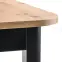 Rozkladací stôl Florian 141/219x80cm doska/MDF – Dub Artisan/Čierna,12