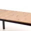 Rozkladací stôl Florian 141/219x80cm doska/MDF – Dub Artisan/Čierna,8