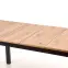 Rozkladací stôl Florian 141/219x80cm doska/MDF – Dub Artisan/Čierna,9
