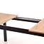 Rozkladací stôl Florian 141/219x80cm Płyta/Mdf – Dub Artisan/Čierna,10