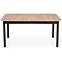 Rozkladací stôl Florian 141/219x80cm Płyta/Mdf – Dub Artisan/Čierna,2