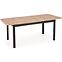 Rozkladací stôl Florian 141/219x80cm Płyta/Mdf – Dub Artisan/Čierna,4