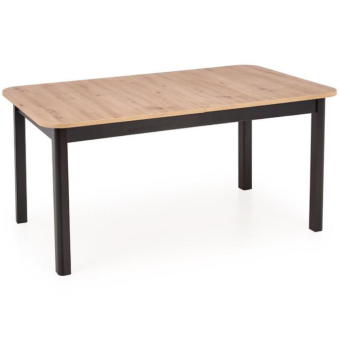 Rozkladací stôl Florian 141/219x80cm Płyta/Mdf – Dub Artisan/Čierna