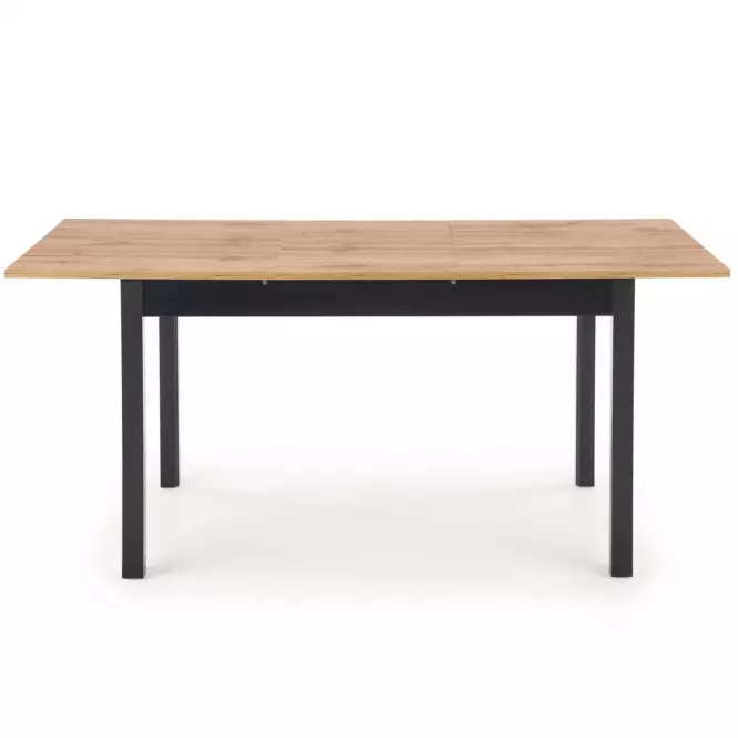 Rozkladací stôl Greg 124/168x74cm – Dub Wotan/Čierna