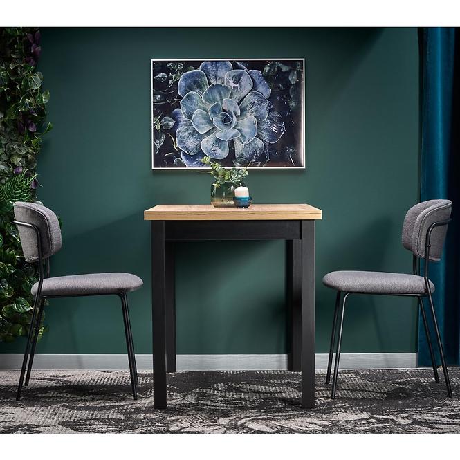 Stôl Cobalt 120x68 – Dub Wotan/Čierna